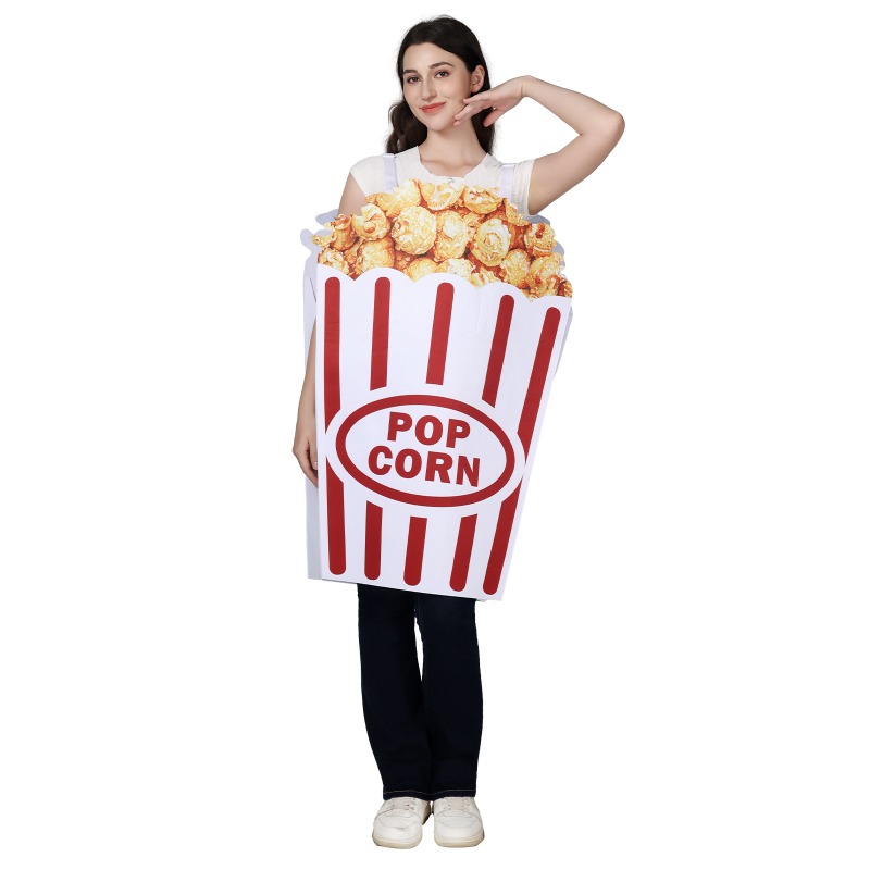 Popcorn - Nuovo Costume da Cosplay di Halloween,