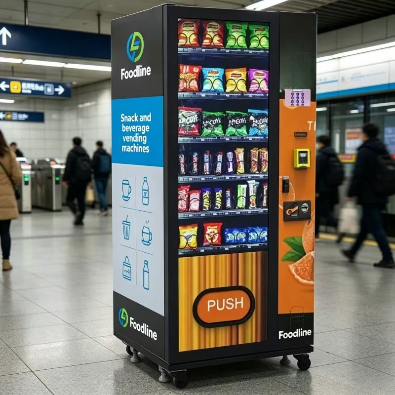 Food Snacks Drinks - Distributori Automatici Personalizzati FL per Snack