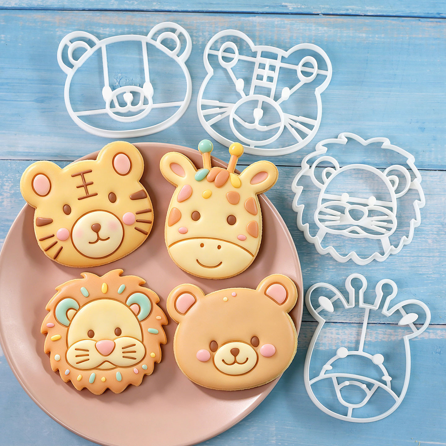 Cookies Pack - Set di 4 Tagliabiscotti a Forma