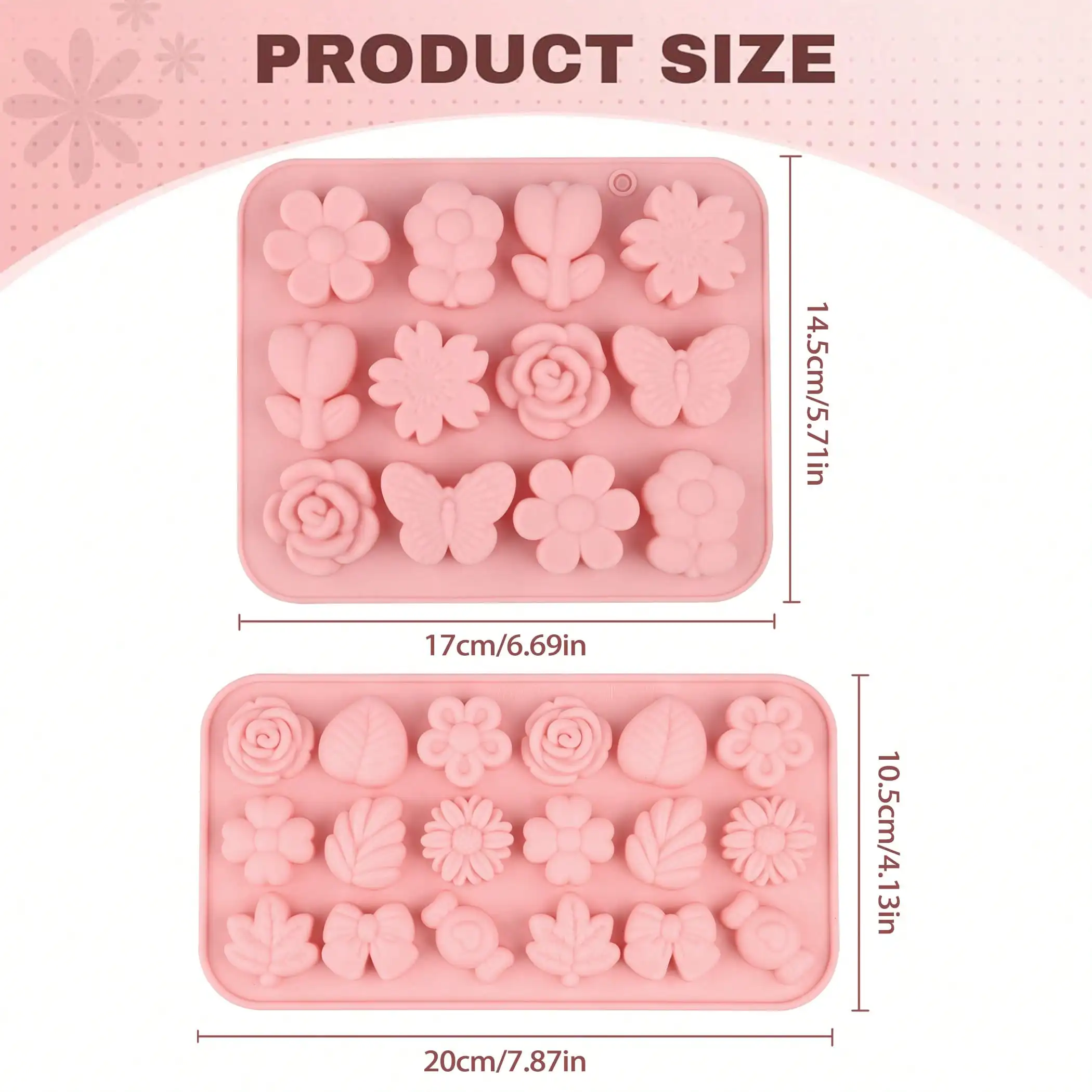 Gummy Candy - 1-2 stampi in silicone a tema
