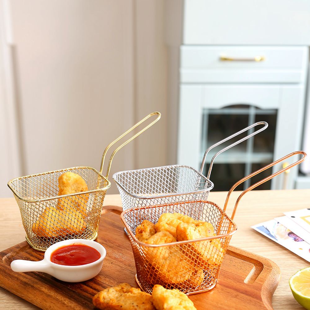 Mini cestino quadrato in filo  - Food Snacks Catering recensione e prezzo