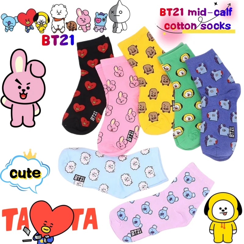 Calzini a metà polpaccio BT21  - Cookies Pack recensione e prezzo